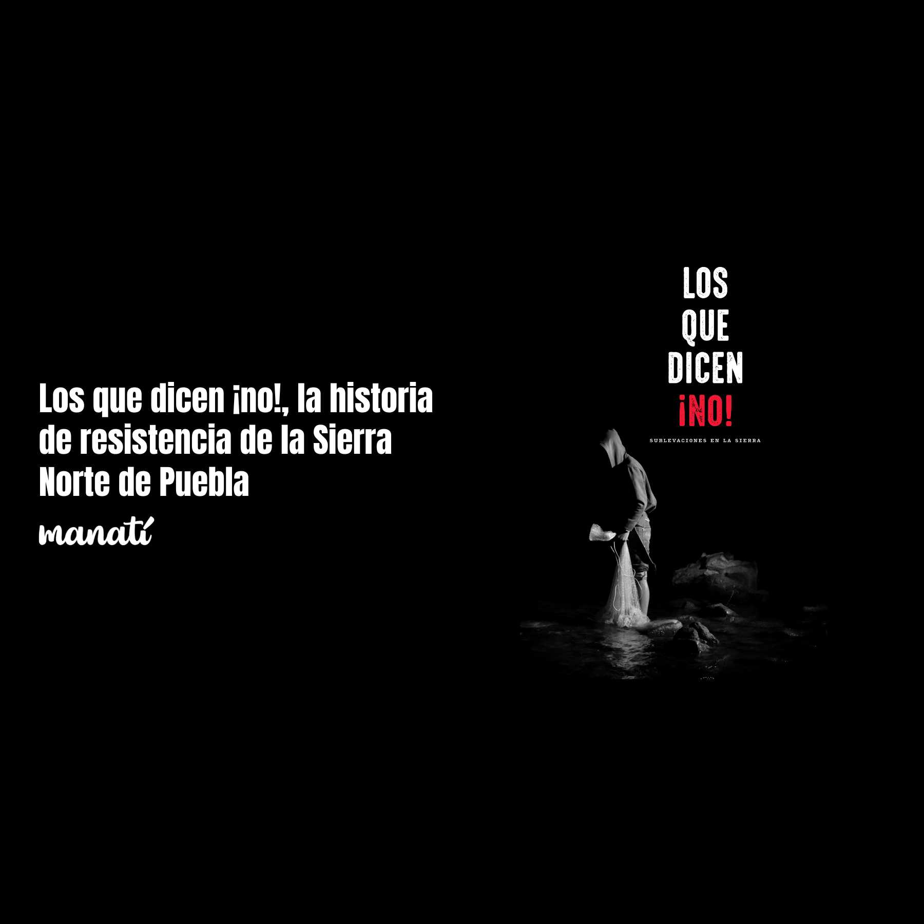 “Los que dicen ¡no!”, la historia de resistencia de la Sierra Norte de Puebla