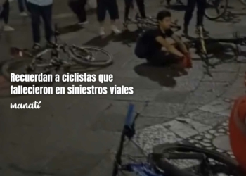 Recuerdan a ciclistas que fallecieron en siniestros viales