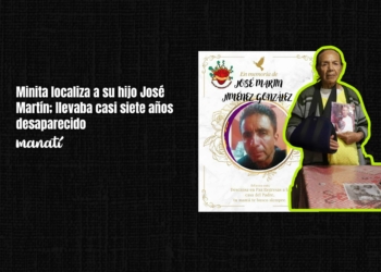 Minita localiza a su hijo José Martín; llevaba casi siete años desaparecido