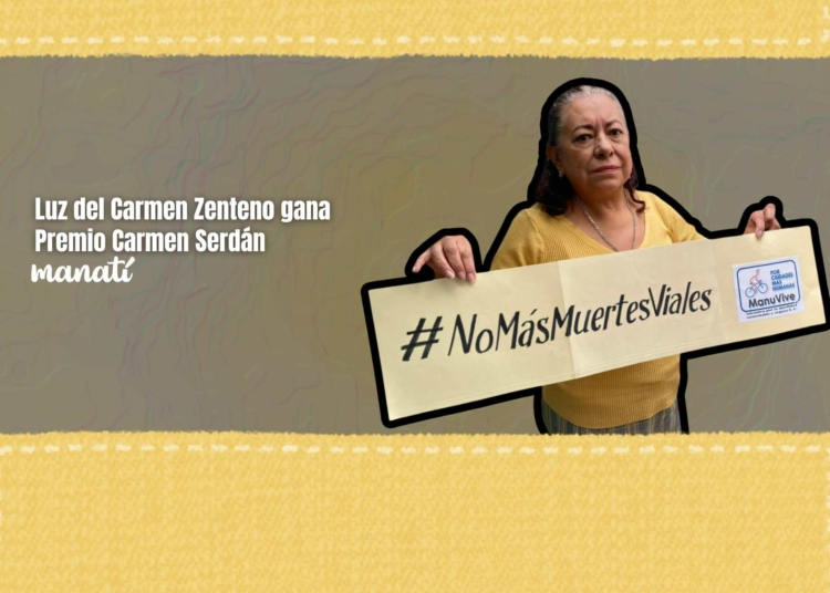 Luz del Carmen Centeno gana Premio Carmen Serdán