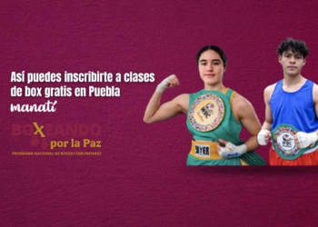 El gobierno de México anunció el programa Boxeando por la Paz; brindarán clases gratis de box en Puebla y otras partes del país.